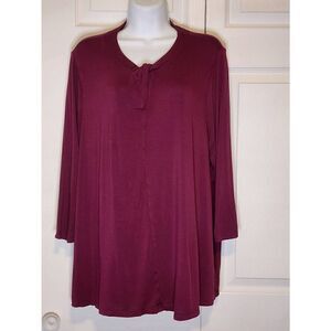 Lane Bryant Marron Top